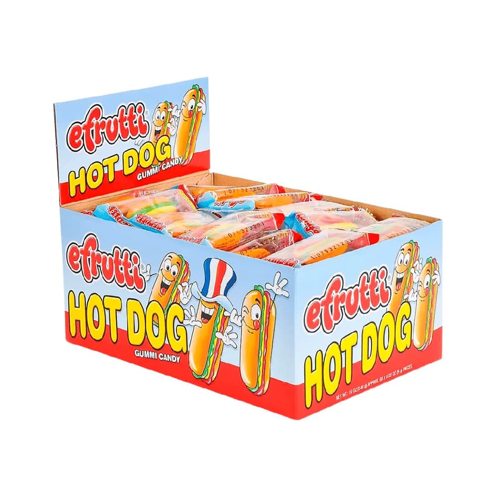 Bala de Gelatina 9g Hot Dog - Trolli