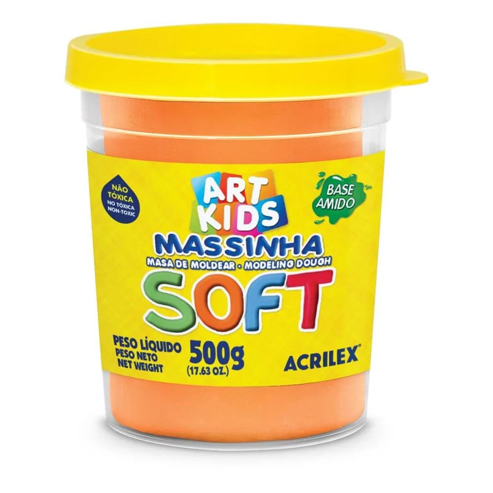 Massinha de Modelar 500g - Soft - Acrilex