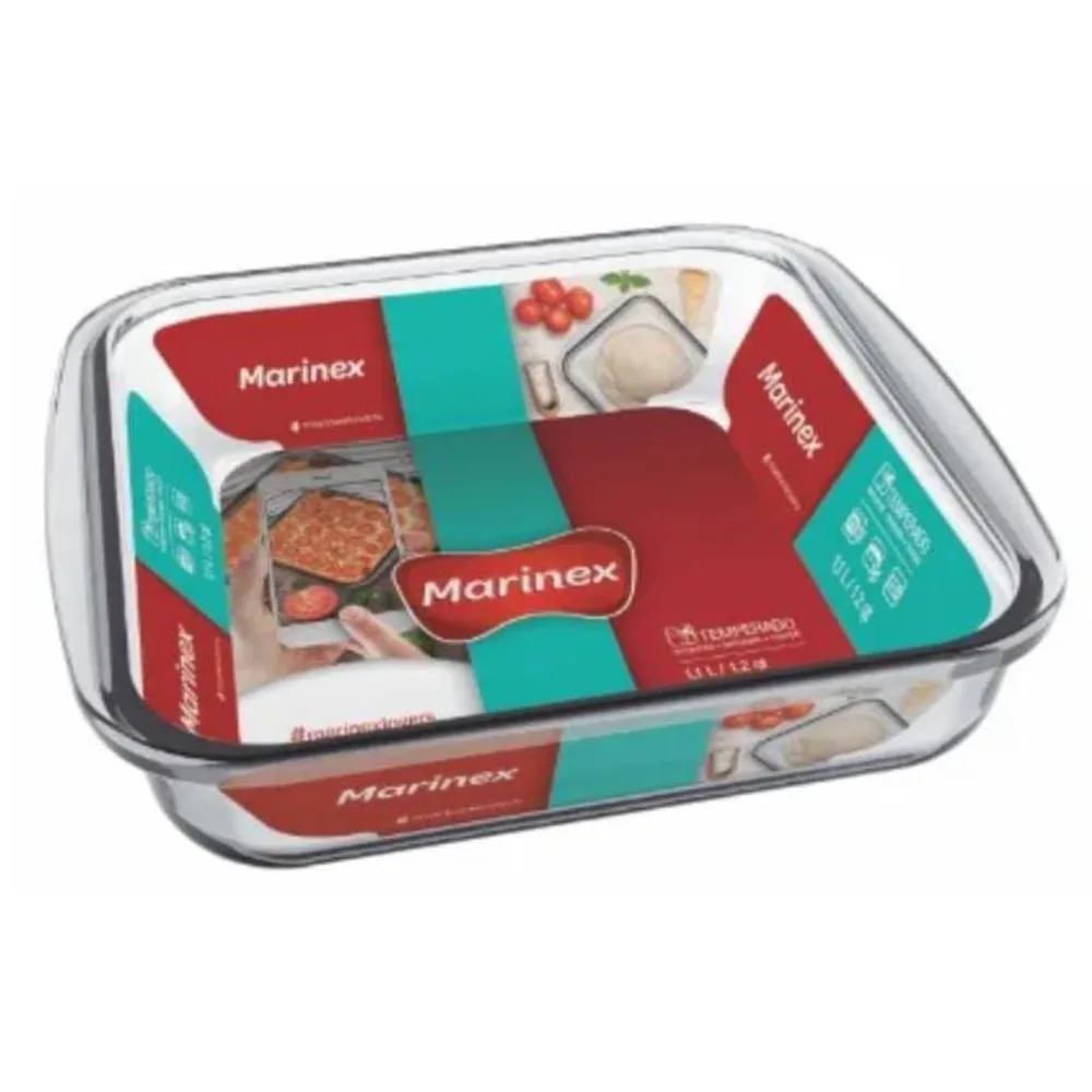 Assadeira 1,1litros - Forno e Microondas - Marinex