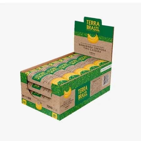 Bananada 23g Zero Acucar - Terra Brasil