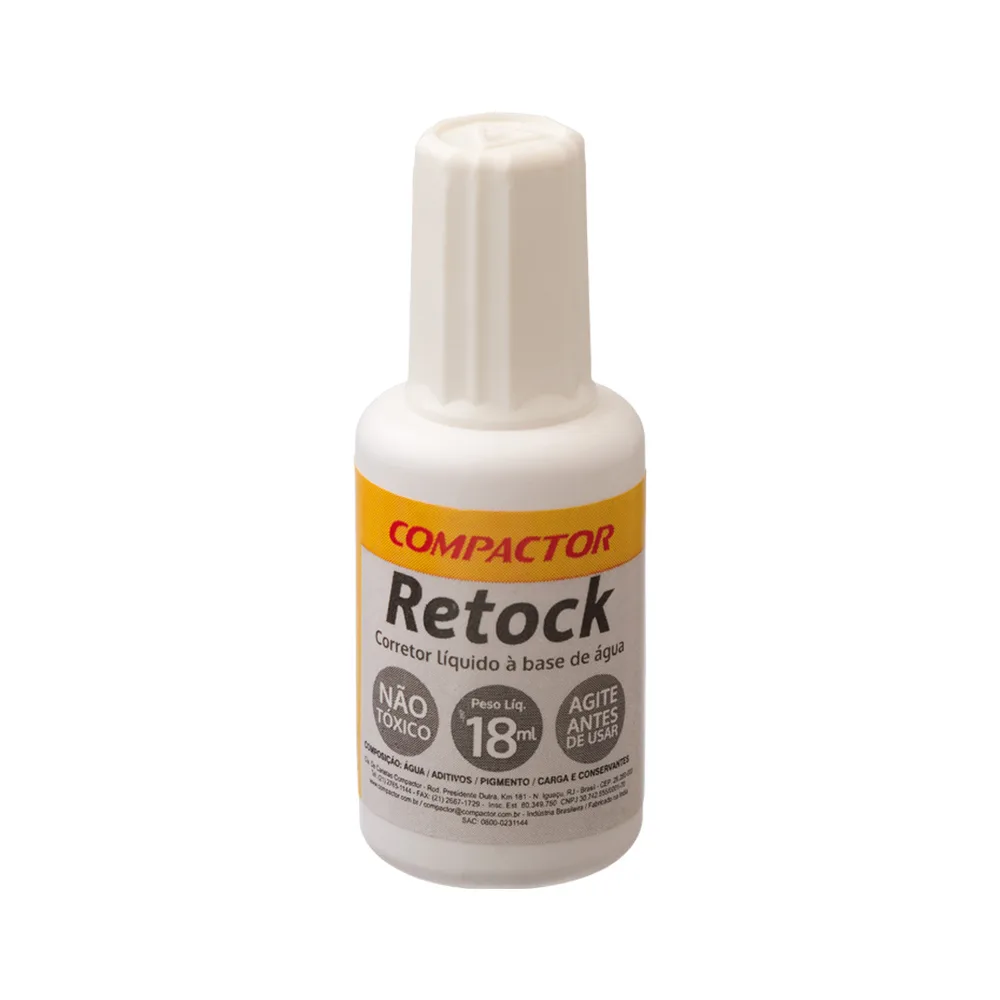 Corretivo Liquido 18ml - Retock - Compactor