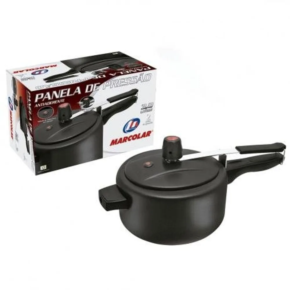 Panela de Pressao 4,5litros Antiaderente - Marcolar