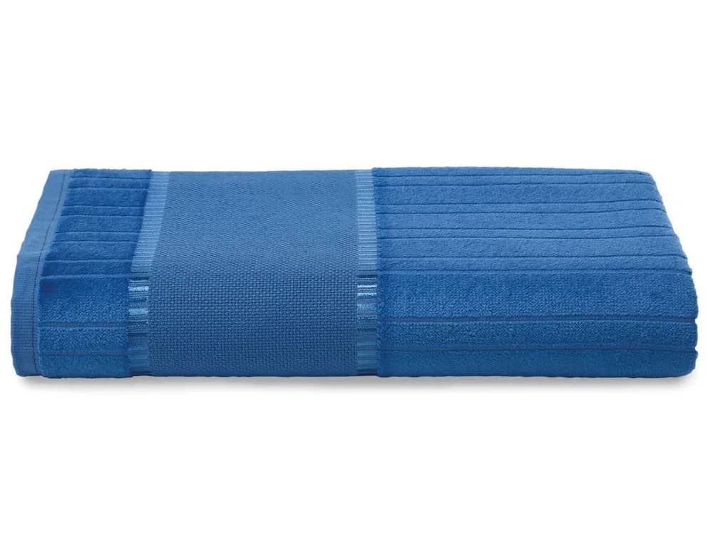 Toalha de Banho 1,20x0,65metros - Azul