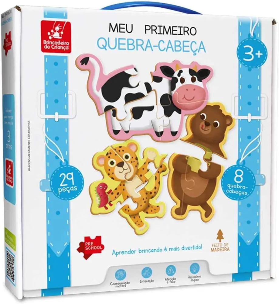 Meu Primeiro Quebra Cabeca - 29 Pecas