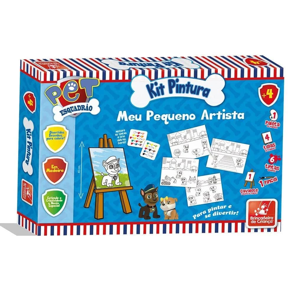 Kit Pintura - Pet Esquadrao