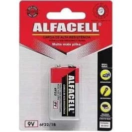 Bateria 9v - Alfacell