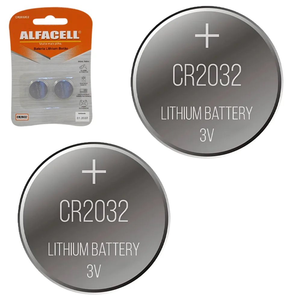 Bateria Cr2032 - 2 Unidades - Alfacell