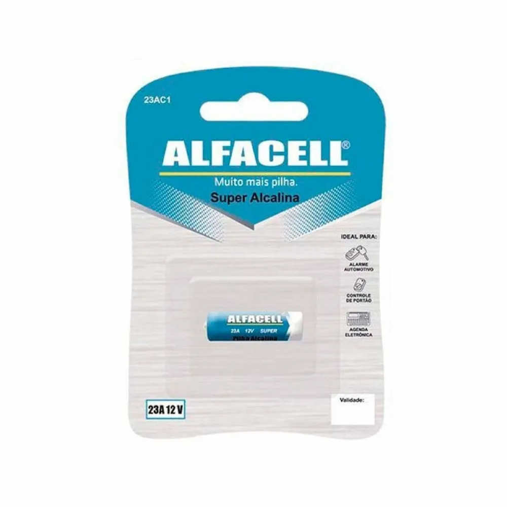 Pilha A23 Alcalina - Alfacell