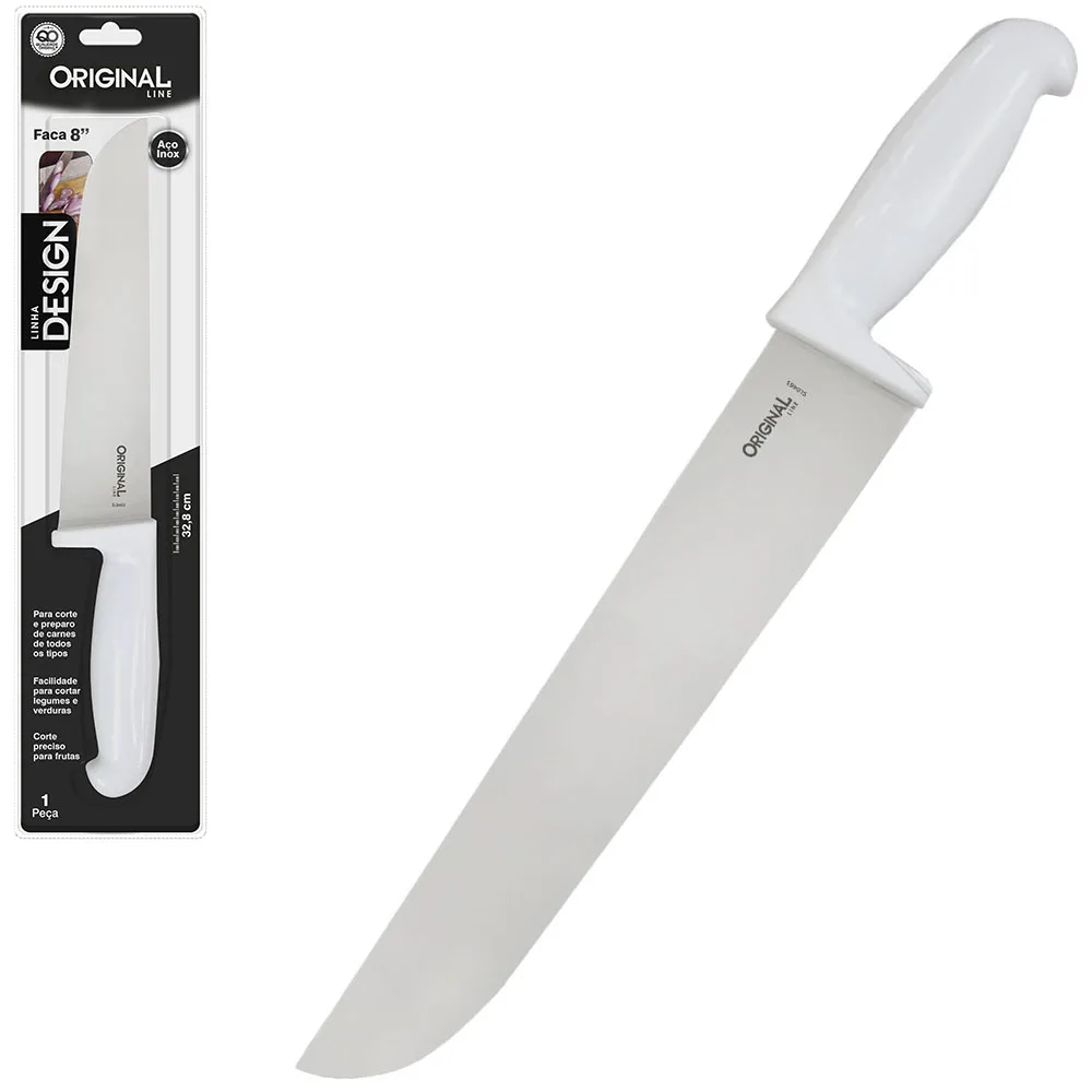 Faca de Cozinha 8 Polegadas - Linha Design