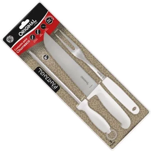 Kit Churrasco - 3 Unidades - Linha Design