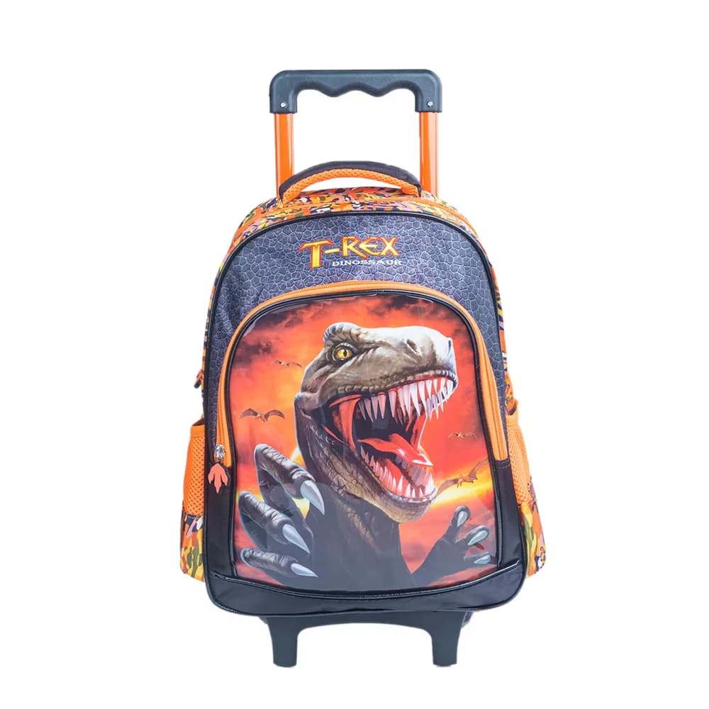 Mochila Com Carrinho - t Rex