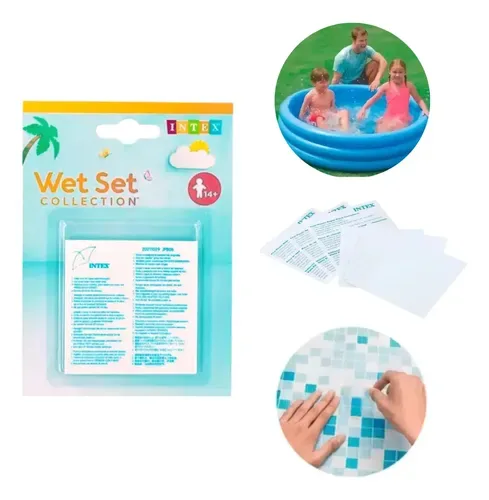 Adesivo Reparador Para Piscina - 6 Unidades - Intex