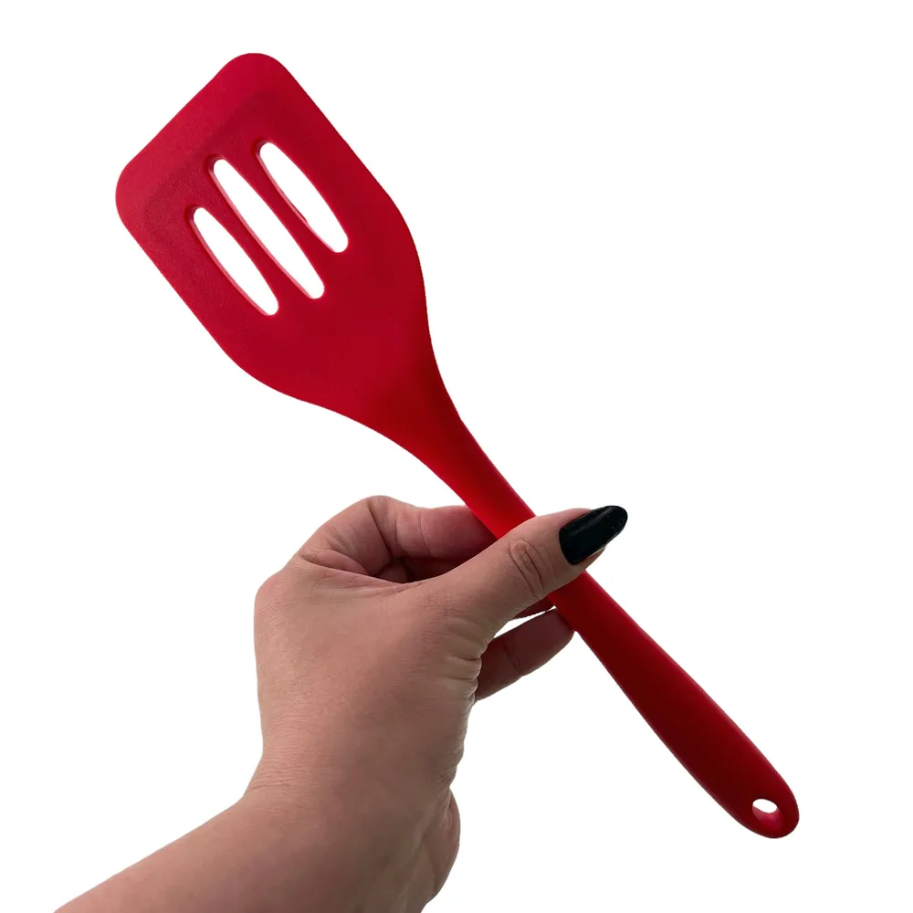 Espatula Vazada Silicone - Linha Luxury