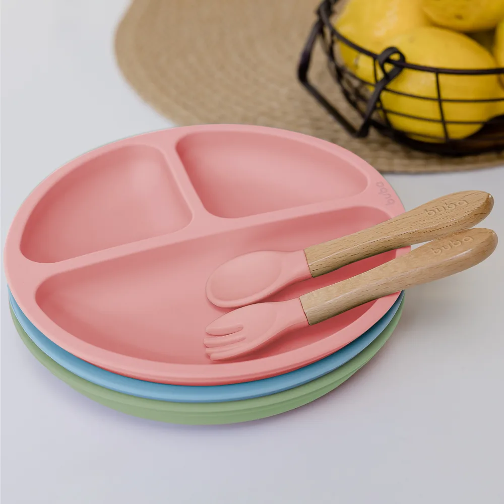 Kit Talher Infantil Silicone - 2 Unidades