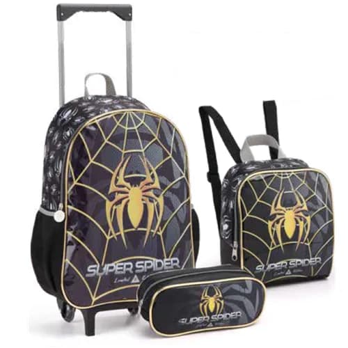 Mochila Com Carrinho - Super Spider