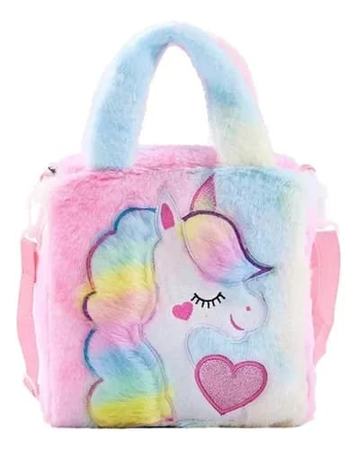 Bolsa de Pelucia - Unicornio