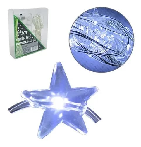 Microled 20 Lampadas - 3 Funcoes - Branco