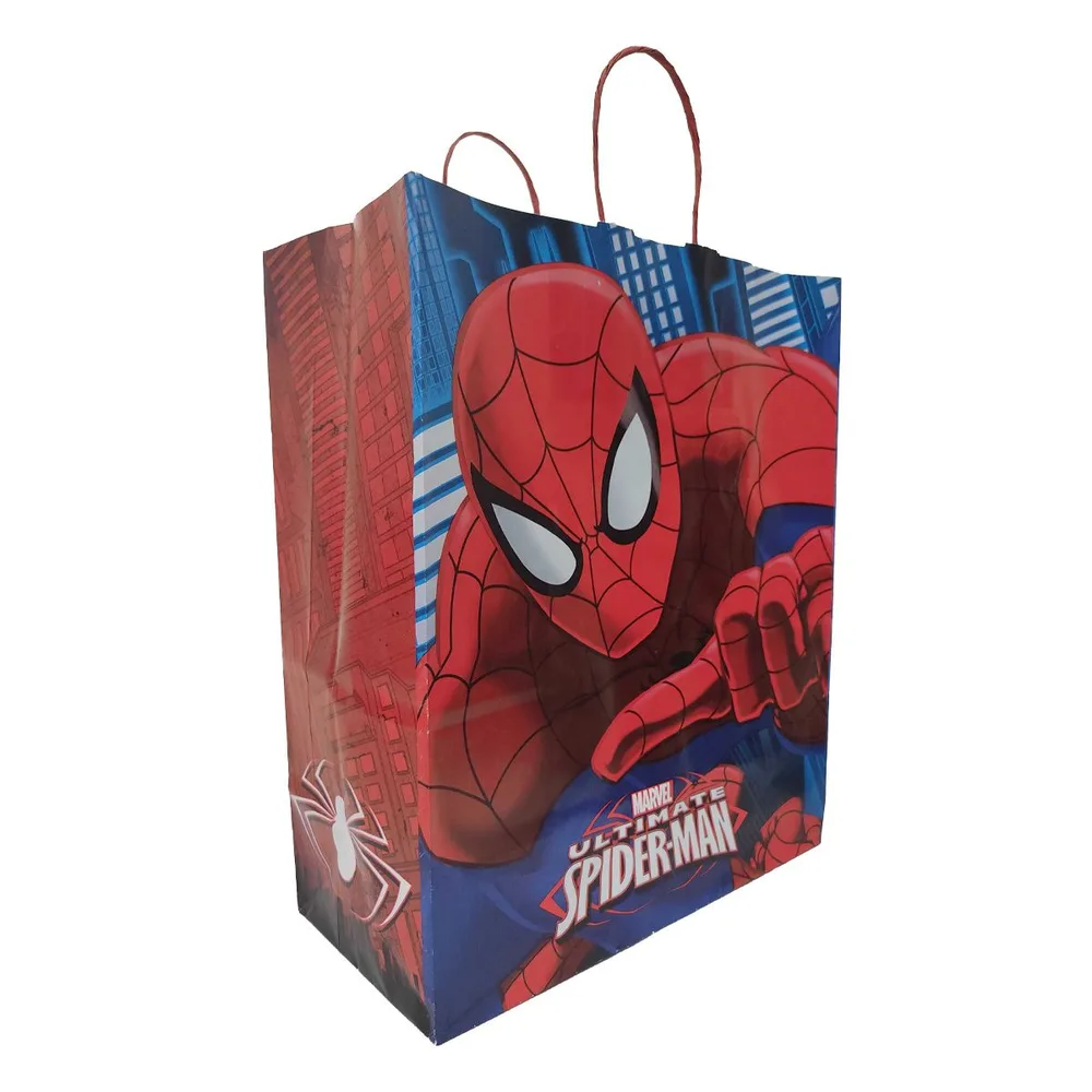 Saco de Presente 45x59cm - Homem Aranha