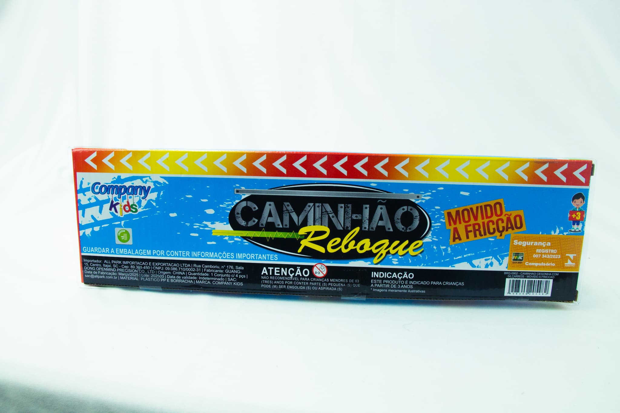 Caminhao Cegonha Com 04 Carros - Movido a Friccao
